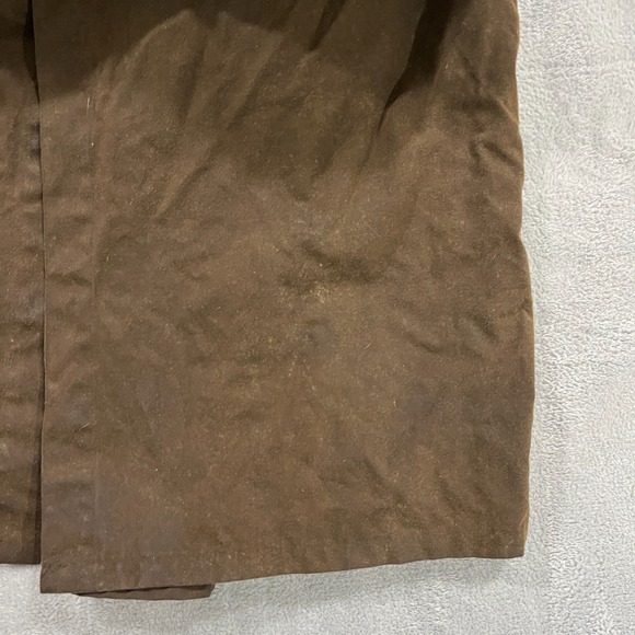 Sydney Oilskin Coat Mens 2XLCanvas Wax‎ Duster Equestrian Western Australian VTG - Picture 9 of 15